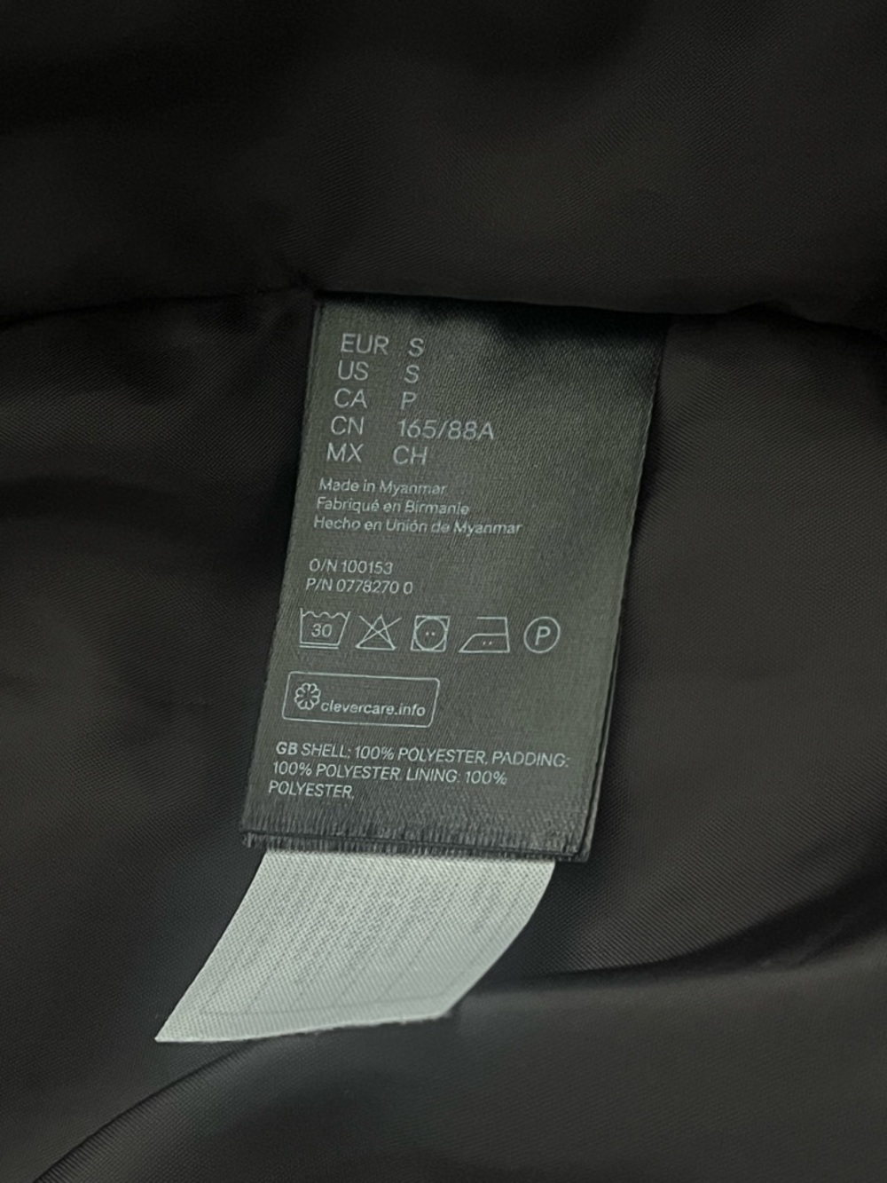 H&M Red Puffer Jacket - Picture 3 of 3
